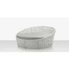 Source Furniture Aria 69" Oval Aluminum Frame 8 - Source Furniture Aria 69" Oval Aluminum Frame 8