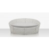 Source Furniture Aria 69" Oval Aluminum Frame 9