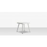 Source Furniture Aria 20" Square Aluminum Frame End Table 2