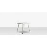 Source Furniture Aria 20" Square Aluminum Frame End Table 2 - Source Furniture Aria 20" Square Aluminum Frame End Table 2