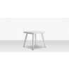 Source Outdoor Furniture Cosmo Aluminum 20'' Wide Square End Table angle