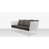 Source Furniture Aria 79" Aluminum Frame Sofa  11