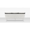 Source Furniture Aria 79" Aluminum Frame Sofa  10