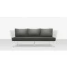 Source Furniture Aria 79" Aluminum Frame Sofa  9 - Source Furniture Aria 79" Aluminum Frame Sofa  9