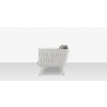 Source Furniture Aria 79" Aluminum Frame Sofa  12