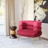 Arish Accent Chair in Red- Lifestyle 1 - Arish Accent Chair in Red- Lifestyle 1