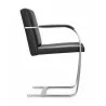 Arlo Side Chair Black Leather - Side - Arlo Side Chair Black Leather - Side