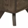 Armen Living Astoria Oak 2 Drawer Nightstand In Brown 05 - Armen Living Astoria Oak 2 Drawer Nightstand In Brown 05