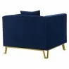 Armen Living Everest Blush/Blue Fabric Upholstered Sofa Accent Chair With Brushed Gold Legs 8 - Armen Living Everest Blush/Blue Fabric Upholstered Sofa Accent Chair With Brushed Gold Legs 8