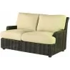Woodard Aruba Wicker Loveseat - Woodard Aruba Wicker Loveseat