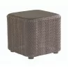 Woodard Aruba Wicker End Table - Woodard Aruba Wicker End Table