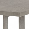 Sunpan Disera Dining Table 96'' in Ash Grey - Closeup Top Angle