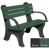 Polly Products Park Classic Backed Bench With Arms4