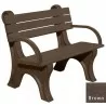 Polly Products Park Classic Backed Bench With Arms2 - Polly Products Park Classic Backed Bench With Arms2