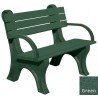 Polly Products Park Classic Backed Bench With Arms5
