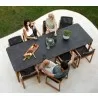 Cane-line Aspect dining table - Fossil black, ceramic hotel top - Cane-line Aspect dining table - Fossil black, ceramic hotel top
