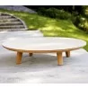 Cane - Line Aspect Coffee Table Outdoor view - Cane - Line Aspect Coffee Table Outdoor view