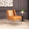 Zuo Modern Atlanta Accent Chair Brown- Lifestyle