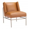 Zuo Modern Atlanta Accent Chair Brown- Angled View