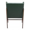 Zuo Modern Atlanta Accent Chair Green- Back View