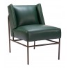 Zuo Modern Atlanta Accent Chair Green- Angled View