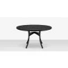 Source Furniture Atlantic 4 Grande Dining Table Base Black Front - Source Furniture Atlantic 4 Grande Dining Table Base Black Front