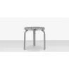 Source Furniture Atlantic Side Table (Slatted) Front - Source Furniture Atlantic Side Table (Slatted) Front