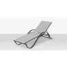 Source Furniture Atlantic Sled Chaise With Arms Gray Front Angle - Source Furniture Atlantic Sled Chaise With Arms Gray Front Angle