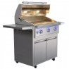 American Made Grills Atlas 36" Cart Side Open
