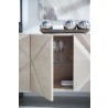 Essentials For Living Axel Atticus Media Sideboard - Opened Cabinet Detail