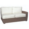 Woodard Augusta Left Arm Wicker Loveseat