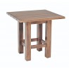 Woodard Augusta Woodlands Square End Table - Angled View