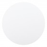 Auray Bar Table in White- Top View 1