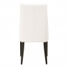 Essentials For Living Aurora Dining Chair in Alabaster and Dark Wenge - Back View