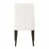 Essentials For Living Aurora Dining Chair in Alabaster and Dark Wenge - Back View - Essentials For Living Aurora Dining Chair in Alabaster and Dark Wenge - Back View
