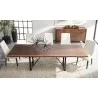 Essentials For Living Aurora Dining Chair in Alabaster and Dark Wenge - Lifestyle - Essentials For Living Aurora Dining Chair in Alabaster and Dark Wenge - Lifestyle