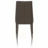 Aurora Dining Chair - Dark Umber and Dark Wenge - Back - Aurora Dining Chair - Dark Umber and Dark Wenge - Back