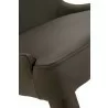 Aurora Dining Chair - Dark Umber and Dark Wenge - Seat Close-up - Aurora Dining Chair - Dark Umber and Dark Wenge - Seat Close-up