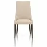 Aurora Dining Chair - Flaxen and Dark Wenge - Front - Aurora Dining Chair - Flaxen and Dark Wenge - Front