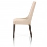 Aurora Dining Chair - Flaxen and Dark Wenge - Side