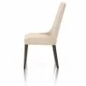 Aurora Dining Chair - Flaxen and Dark Wenge - Side - Aurora Dining Chair - Flaxen and Dark Wenge - Side