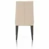Aurora Dining Chair - Flaxen and Dark Wenge - Back View - Aurora Dining Chair - Flaxen and Dark Wenge - Back View