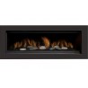 Sierra Flame Austin 65" Natural Gas Direct Vent Linear - Front