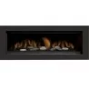 Sierra Flame Austin 65" Natural Gas Direct Vent Linear - Front - Sierra Flame Austin 65" Natural Gas Direct Vent Linear - Front