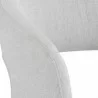 Sunpan Morris Dining Armchair - Ernst Silverstone - Closeup Top Angle - Sunpan Morris Dining Armchair - Ernst Silverstone - Closeup Top Angle
