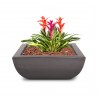 The Outdoor Plus Avalon GFRC Planter Bowl Brown