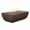 The Outdoor Plus 48" X 28" Avalon Copper Fire Pit - 24” Tall - The Outdoor Plus 48" X 28" Avalon Copper Fire Pit - 24” Tall