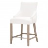 Essentials For Living Avenue Counter Stool in LiveSmart Peyton-Pearl - Angled
