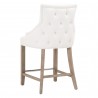 Essentials For Living Avenue Counter Stool in LiveSmart Peyton-Pearl - Back Angled