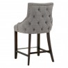 Essentials For Living Avenue Counter Stool in Smoke - Back Angle